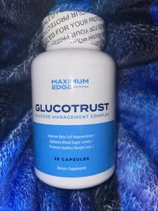 Glucotrust Capsules Blood Sugar Support Supplement. 30 capsules. Authentic.  - Picture 1 of 4
