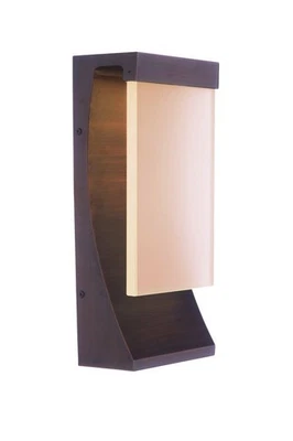 Craftmade ZA5814-LED Vault 15" Tall LED Wall Sconce - Bronze - Image 1 of 4