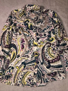 Talbots Button Up Shirt Women’s Small Longsleeve - Picture 1 of 6