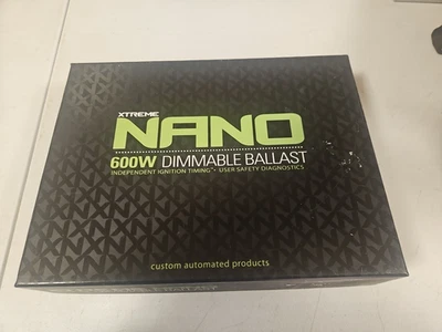 Xtreme Nano 600w Dimmable Ballast   120/240VAC XN600 Black - Image 1 of 4