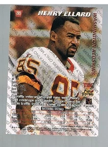 1996/96 Topps Stadium Club Members Only Henry Ellard #289 Redskins - Picture 1 of 1