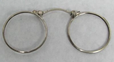 VIDRIO LORGNETTE PLATA .800 SIGLO ERA VICTORIA SIGLO XIX Foto 1 de 4