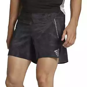 adidas Men's Palm Print Break The Norm Shorts gray/black XL NWT - Picture 1 of 4