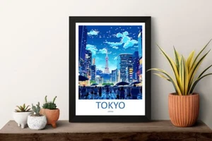 (Laminated) Japan Travel Poster Print Wall Art - Picture 1 of 3