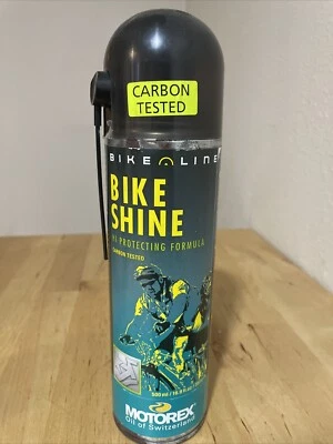 Nuevo Motorex Bike Shine 300 ml Cuidado Protección Spray Agua Polvo Pulido Foto 1 de 3