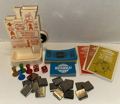 Juego de colección The Inventors 1974 Parker Brothers piezas de repuesto clips para dinero Foto 1 de 4