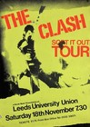 THE CLASH Concert Poster - Punk Rock Band LEEDS University 1978 - 10"x6" reprint