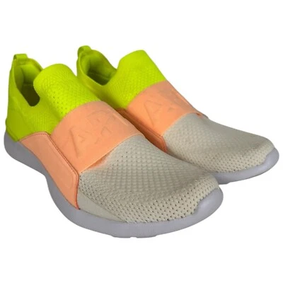 Zapatillas deportivas APL Free People para mujer talla 8 beige neón para correr NUEVAS NUEVAS CON ETIQUETAS $250 Foto 1 de 4
