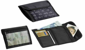 Geldbörse Brieftasche Portemonnaie Emoticons Herren Damen Klettverschluß Stoff - Bild 1 von 4