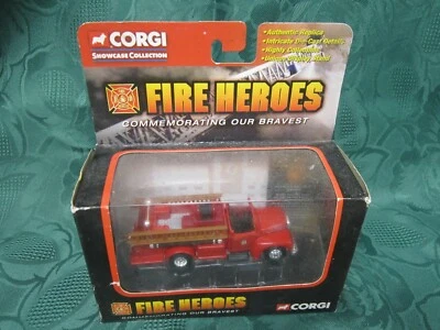 Corgi ,fire heroes,2002 ,cs90055,Mack b ,open pumper,Lexington ,new boxed - Image 1 of 2