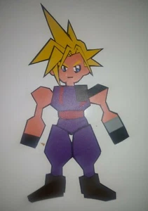 Final Fantasy 7s Original Cloud Decal - Bild 1 von 1