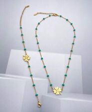 2 pc Clover Jewellery Premium Stainless Steel Non Tarnish Gift Set & 🎁 🇬🇧