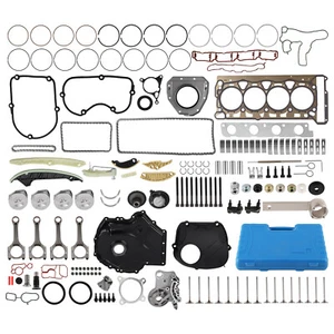 Engine Rebuild Kit w/ Rods + Timing Chain Kit for Audi VW EA888 Gen2 2.0 TFSI - Picture 1 of 12