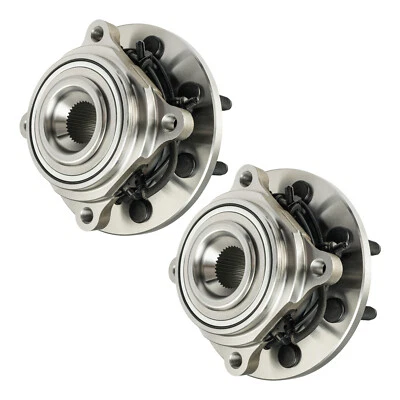 Pair Front Wheel Hub Bearing Assembly For 2009 2010 Dodge Ram 3500 4WD 515122 - Image 1 of 4