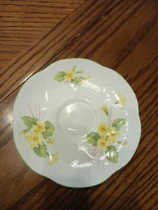 Shelley Dainty "Primrose" Saucer Only #13430-Mint Green Trim - Picture 1 of 2