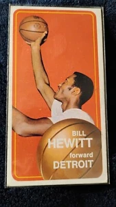 1970-71 Topps Basketball - #56 Bill Hewitt (RC) - Detroit Pistons Vg-Ex - Picture 1 of 2