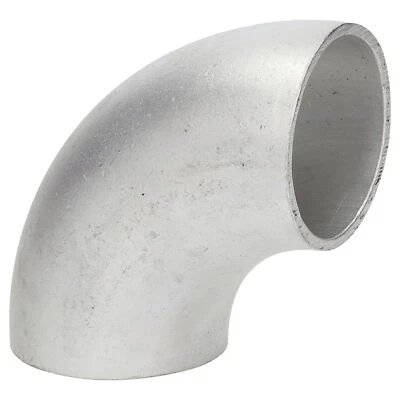 ALUBOGENCENTER.DE ABC Aluminium Rohrbogen N3 Bauart 3 Krümmer Alu 90° Schweißbogen Ø 20 x 2,0 mm