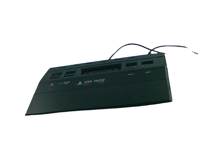 Atari Junior Jr 2600 Vader Black Strip Console RARE VGC - Image 1 of 4