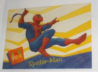 1995 Fleer Ultra Fox Kids trading cards, Spider-Man suspended animation #3 - Image 1 of 3