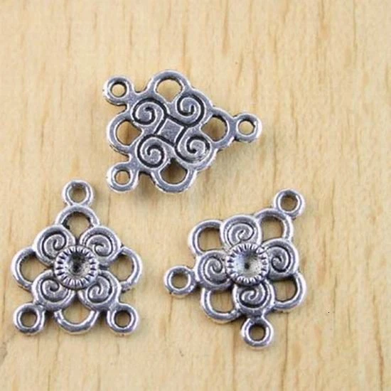 30 piezas 20*17 mm plata tibetana hecha a mano encanto hallazgo H1235 Foto 1 de 1