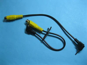 120 pcs 2.5mm 4 Pole Angle Male Plug to RCA Female Jack Connector Cable 20cm New - Picture 1 of 4