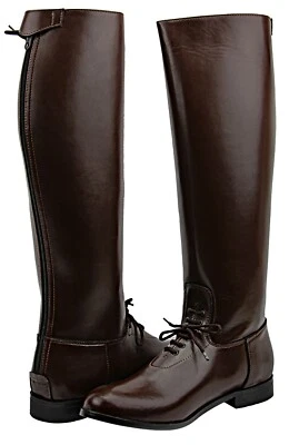 Fammz MB-2 Mujeres Damas Motocicleta Policía Montar Patrulla Cuero Botas Altas Foto 1 de 2