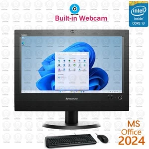 WINDOWS 11 Lenovo AIO 20" Computer Core i3 16GB RAM 500GB SSD Office 2024 - Picture 1 of 2