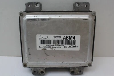 2012-2016 12-16 CHEVROLET CRUZE MOTOR MÓDULO DE COMPUTADOR ECU ECM 12643636 ABM4 FABRICANTE DE EQUIPAMENTO ORIGINAL - Imagem 1 de 3