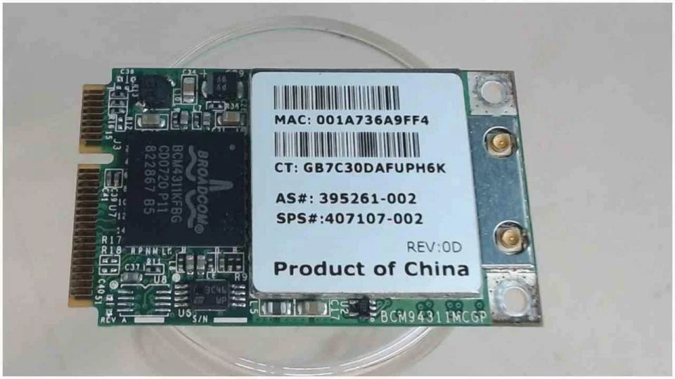 Wlan W-Lan WiFi Karte Board Modul Platine  HP G5000 G5060EG - Bild 1 von 1