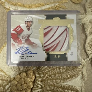 Parche automático UD The Cup FILIP ZADINA 2020-21 logotipos limitados de novatos/50 parche enfermo - Imagen 1 de 8