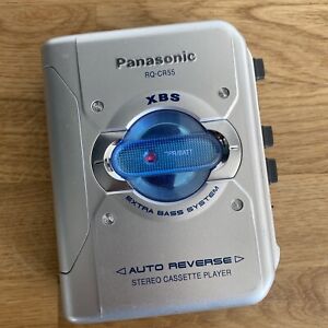 PANASONIC Stereo Tape Cassette Player XBS Auto Reverse Walkman RQ-CR55