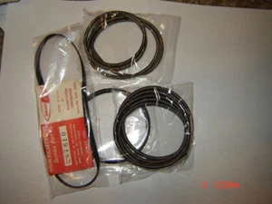 16MM VICTOR-KALART 70-15, 70-25 Projector Belts, 4 Belt Set, New Kalart Belt Set - Picture 1 of 1