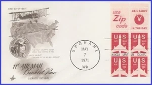 USA5 #C78a U/A ARTCRAFT FDC BKLT4  Jet Airliner - Picture 1 of 1