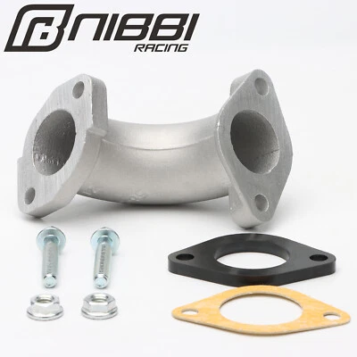 NIBBI 45/48mm Intake Manifold Pipe 110cc 125cc 160cc Dirt Pit Bike Go Kart ATV - Image 1 of 4