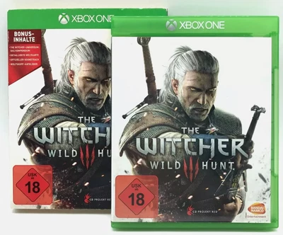 The Witcher 3: The Wild Hunt 2-Disc XBOX One Spiel Ohne Anleitung & Inlay - Bild 1 von 2
