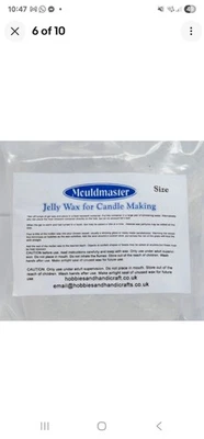 Candle Making Gel Wax - Coloured and Transparent Jelly Wax - Various Sizes - Image 1 of 4