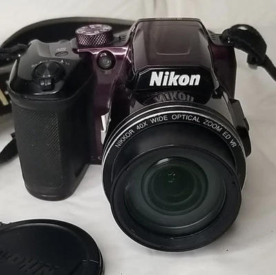 Nikon COOLPIX B500 40x 16.0MP Digital Camera Plum Working - Image 1 of 4