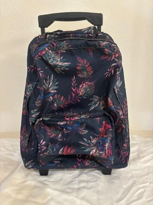 Mochila Roxy School Roller Bag Niños Floral Surf Colegio Universidad De Colección Nueva Foto 1 de 3