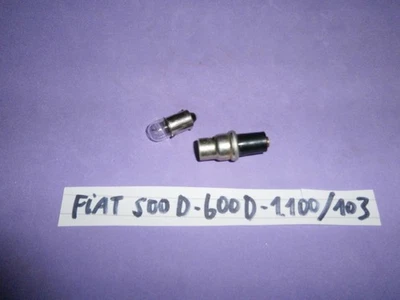 Fiat 500 D F L R Fiat 600D Fiat 1100/103 DASHBOARD LIGHT LAMP HOLDER - Image 1 of 4