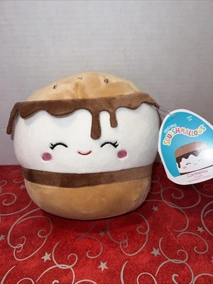 Squishmallows 8 Inch Carmelita the S’more Plush NWT - Image 1 of 4