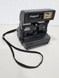 Vintage Polaroid One Step 600 Instant Film Camera With Strap Tested Works Great - Picture 1 of 11