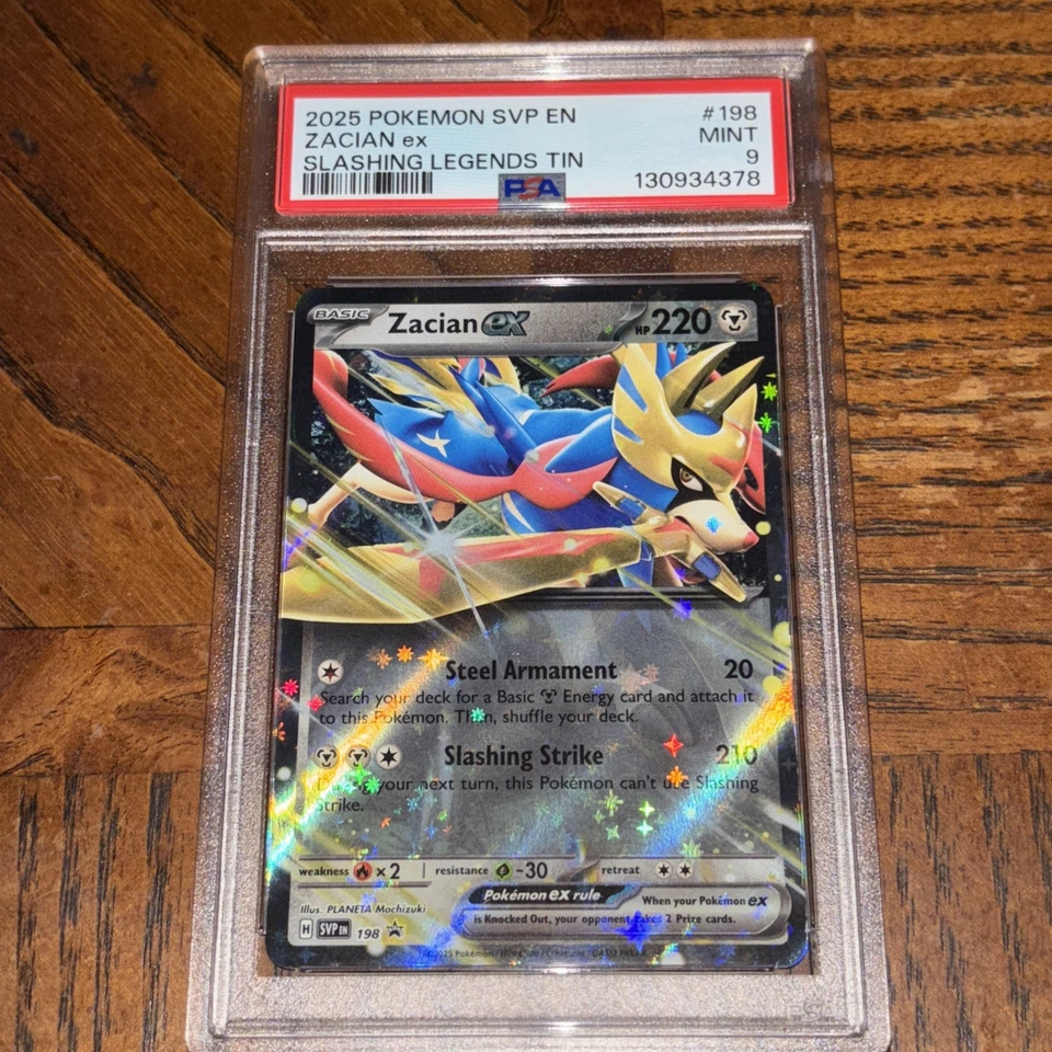 Zacian ex 198 Sv: Scarlet & Violet Promo Cards Holo - Image 1 of 2