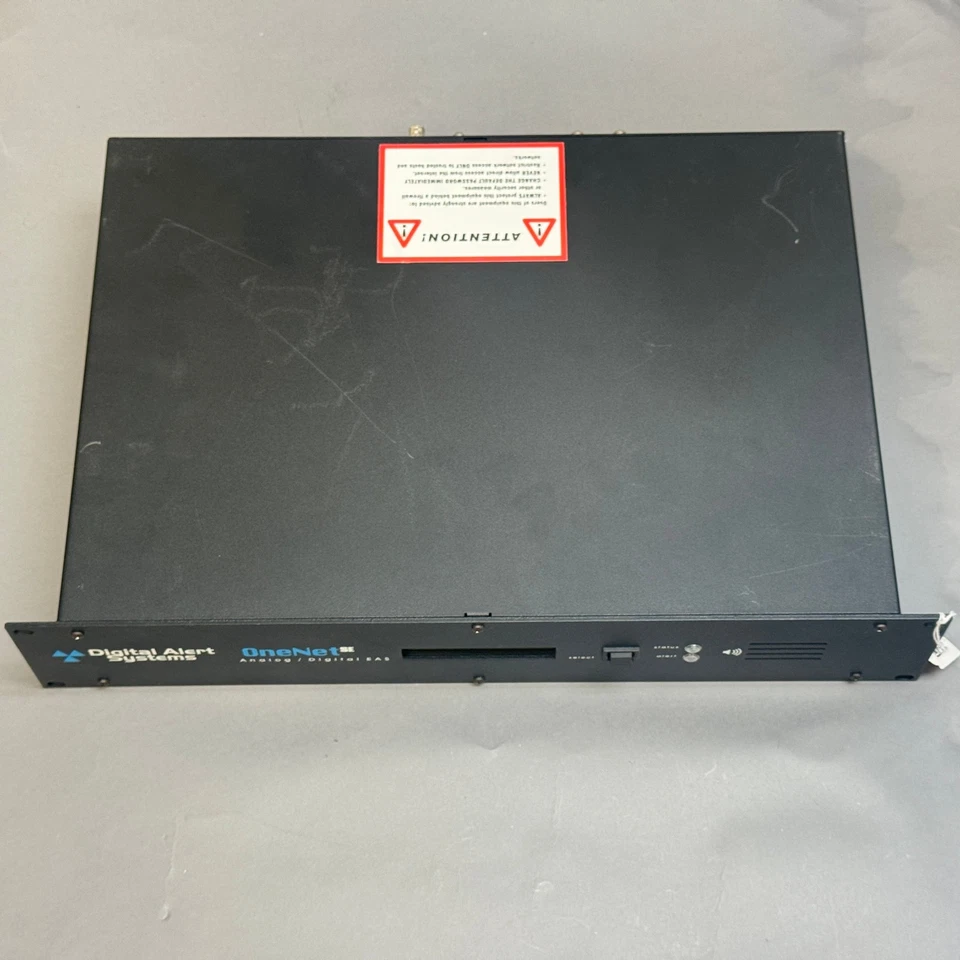 Digital Alert Systems OneNet SER189SE-3EN Rack-Mount Weather Alert System-Parts - Image 1 of 4