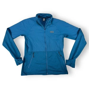 REI Co-Op Swiftland Running Jacket Women's S Teal Full Zip Cold Weather - Picture 1 of 7