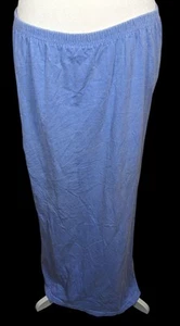 Vintage Fresh Produce Sky Blue Maxi Skirt - Picture 1 of 8