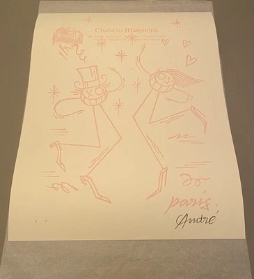 Mr Andre Chateau Variante Amor Impresión Arte ARTISTA Prueba AP Graffiti Arte Firmado  Foto 1 de 4