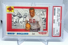 1955 Topps All-American Collegiate Jerome ‘Brud’ Holland #89 PSA 4 Cornell