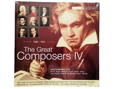 The Great Composers IV 12 CDs  Händel Rosini Mozart Beethoven Grieg ++ Neu OVP - Bild 1 von 3