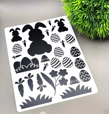 Hochwertige Oster Vinyl Sticker "Gemischt" 28 Aufkleber in verschiedenen Farben - Bild 1 von 3