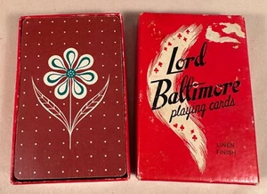 Lord Baltimore Playing Cards, Rexall Drug, Vintage - Picture 1 of 3